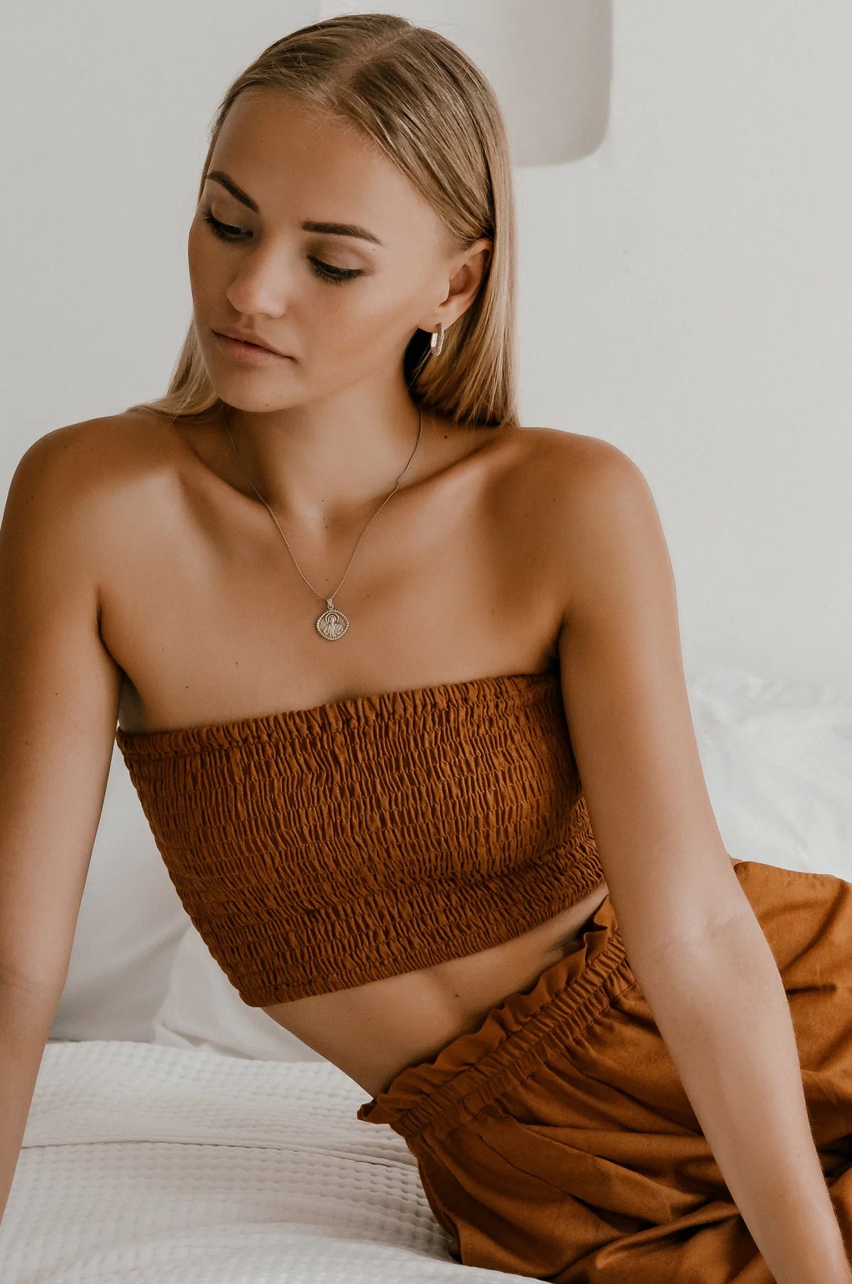   Isola : Le Top Tube Smocké ✨🌼