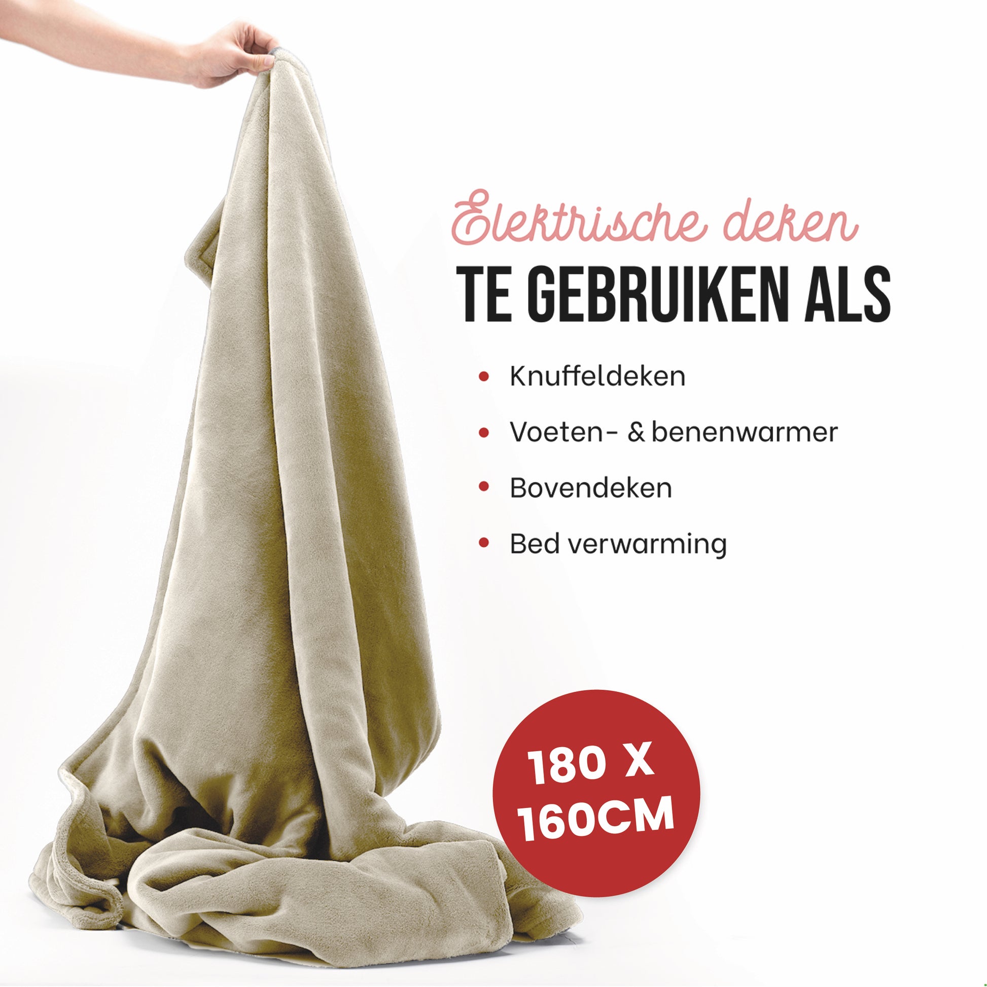 DistinQ Bovendeken XL Beige 6