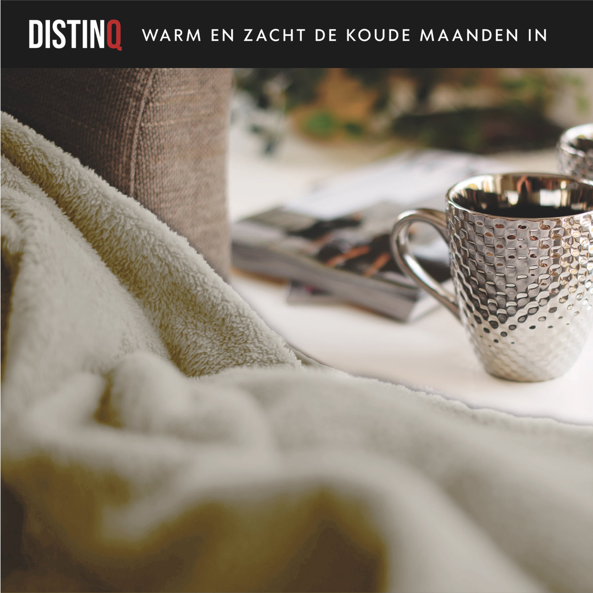 DistinQ Bovendeken XL Beige 3