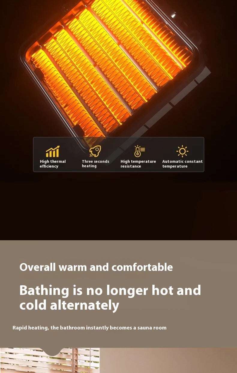 🔥 Le Lumiheat : Chauffage électrique mural nano-thermique avec télécommande