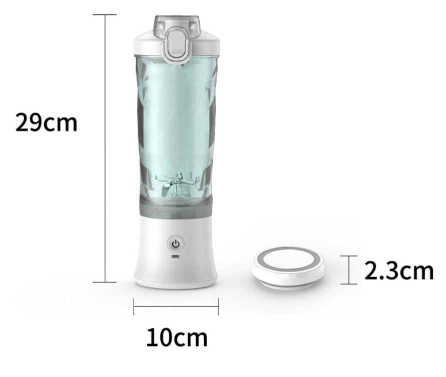 Le Hydro-Flow : Laboratoire à smoothie portable à 6 lames 🍓🫐✨🥤