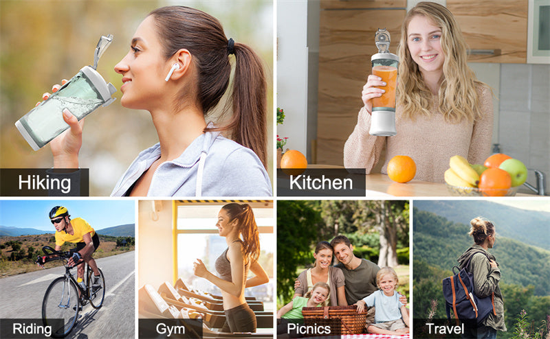 Le Hydro-Flow : Laboratoire à smoothie portable à 6 lames 🍓🫐✨🥤