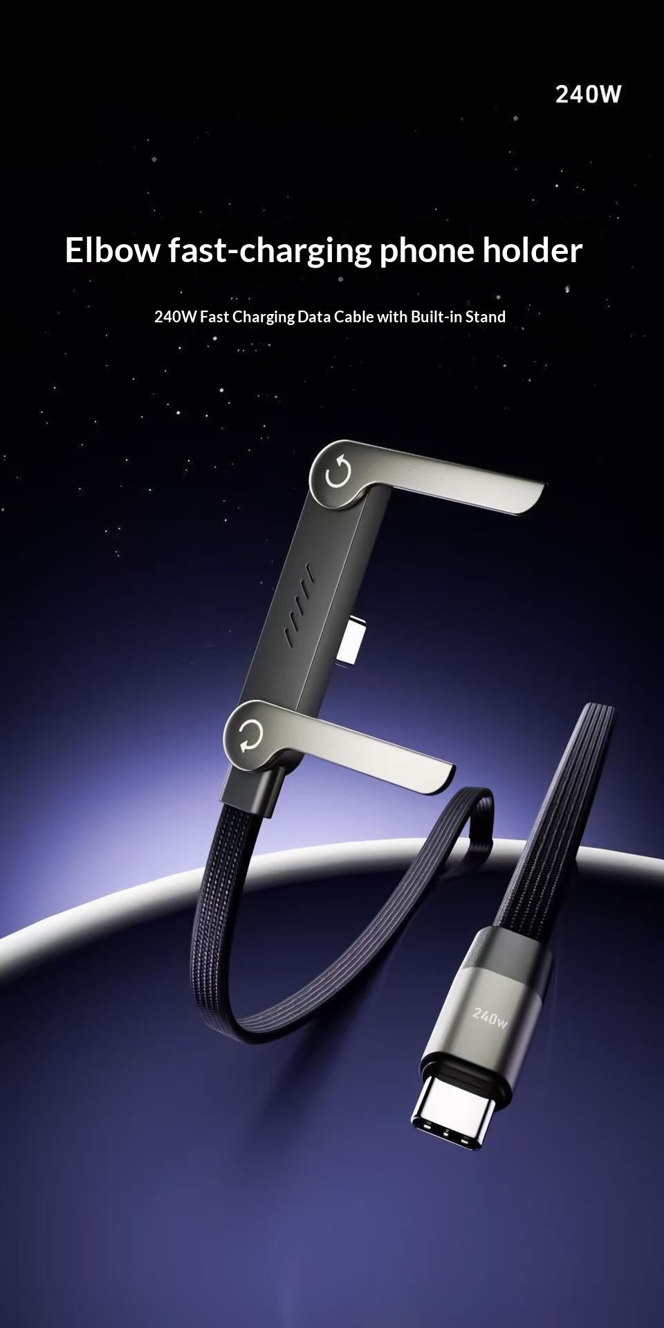 The Nexus-Bent: Type-C Pro Gaming Cable ⚡