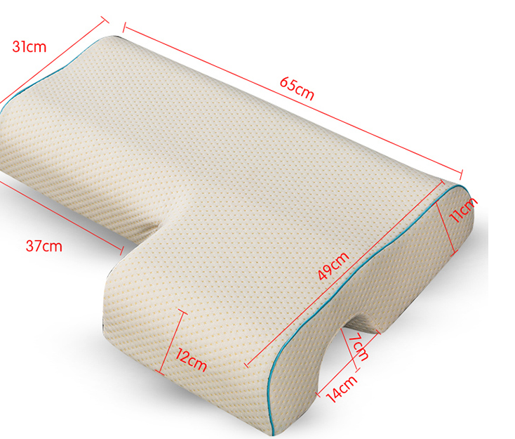 The Sweet-Dream Arch: Slow-Rebound Memory Foam Cuddle Pillow 🛌💤
