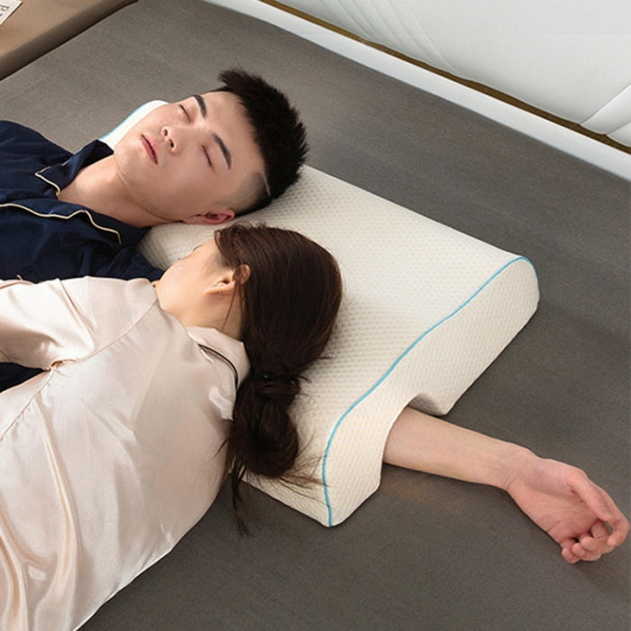 The Sweet-Dream Arch: Slow-Rebound Memory Foam Cuddle Pillow 🛌💤
