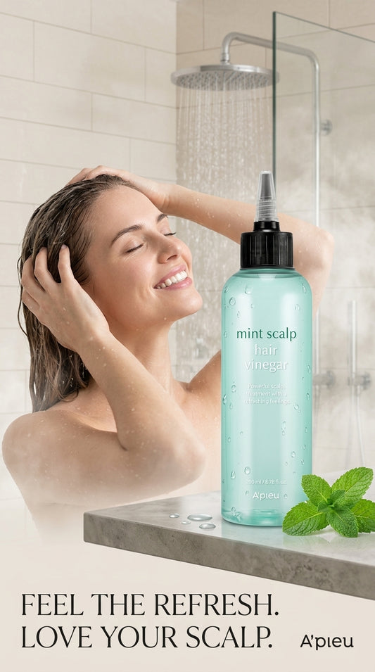 A'pieu MINT SCALP HAIR VINEGAR 200ml ˚˖𓍢ִ໋🍃✧˚
