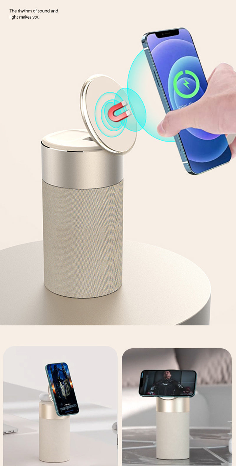 The Symbiotic Charging Station: 4-in-1 Recovery Hub 📱🔋🔥