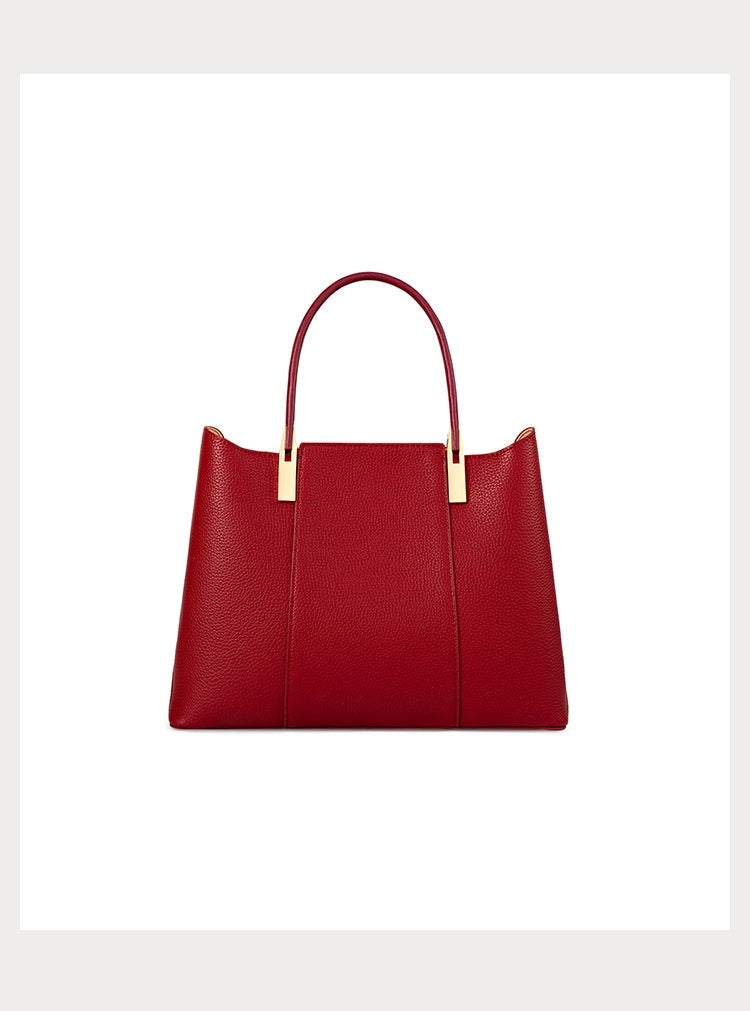 The Crimson Artifact | Embroidered High-Capacity Monolith Tote 🧧✨