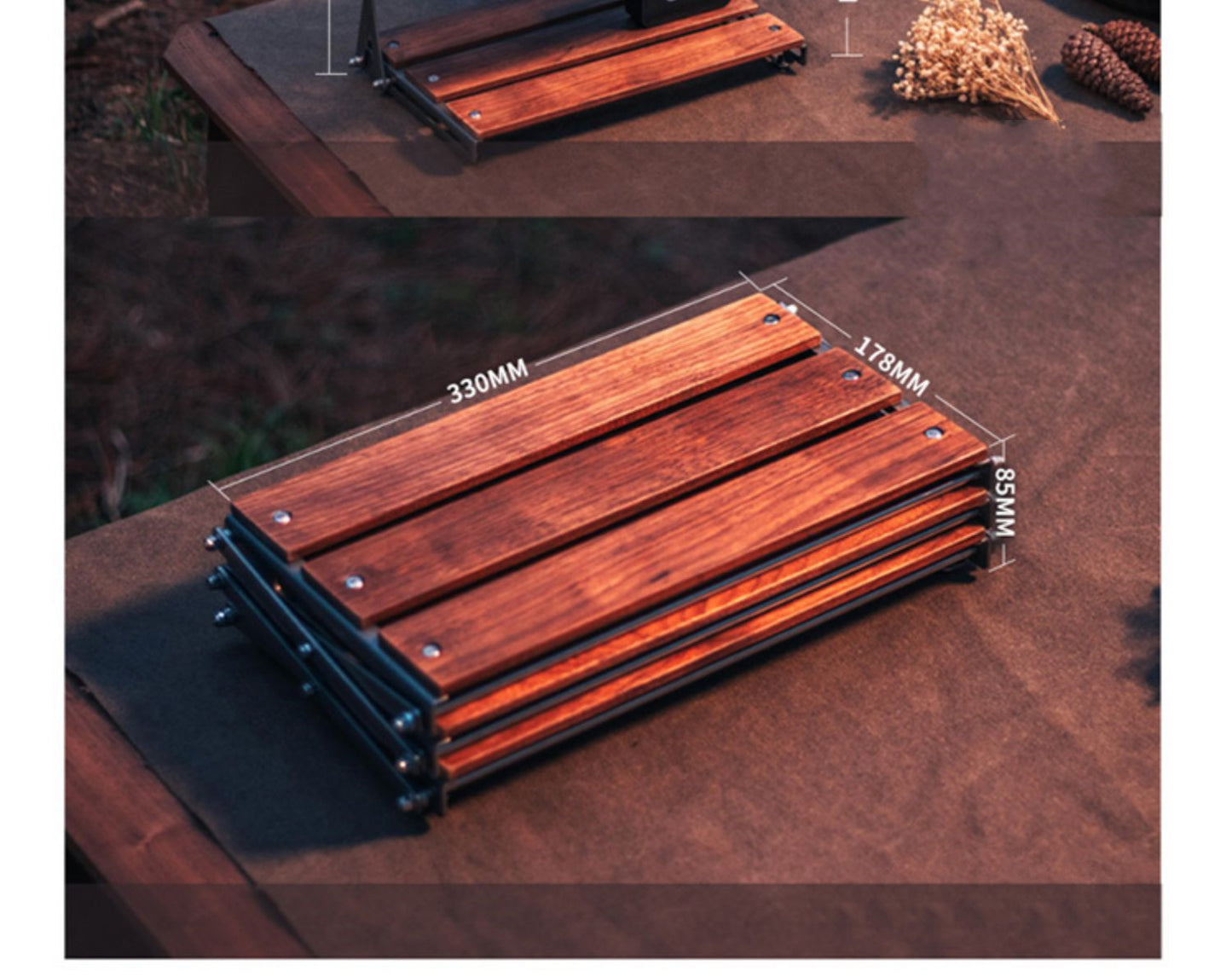 The Vera Epoch-Aura Portable Picnic Shelf Matrix ⋆ ˖ 🪵.ᐟ